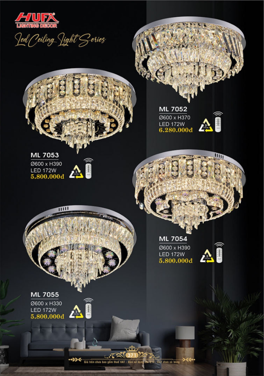 Bảng giá đèn trang trí HUFA